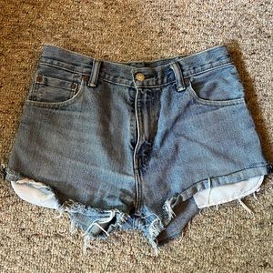 Levi’s denim shorts